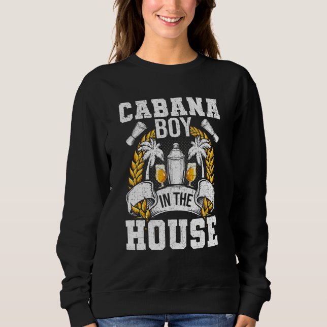 Schankkellner im Cabana-Haus Sweatshirt (Vorderseite)