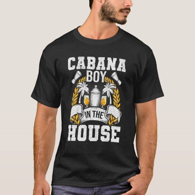 Schankkellner im Cabana-Haus T-Shirt (Vorderseite)
