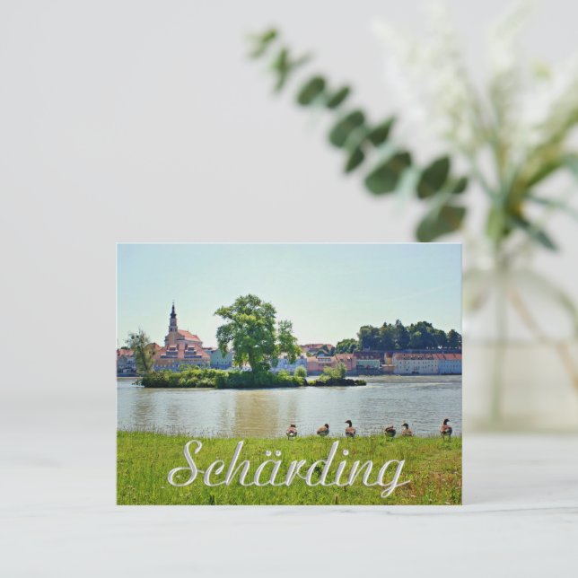 Schärding Postkarte (Stehend Vorderseite)
