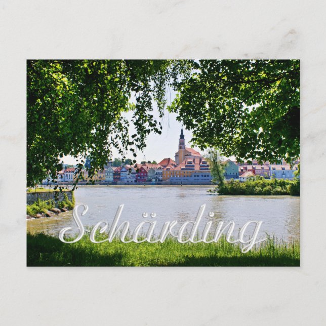 Schärding Postkarte (Vorderseite)