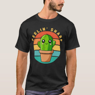 Scharf lustig kawaii süßer Kaktus Zitat T-Shirt