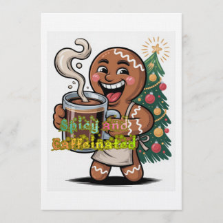 Scharf und Koffeinhaltig Einladung