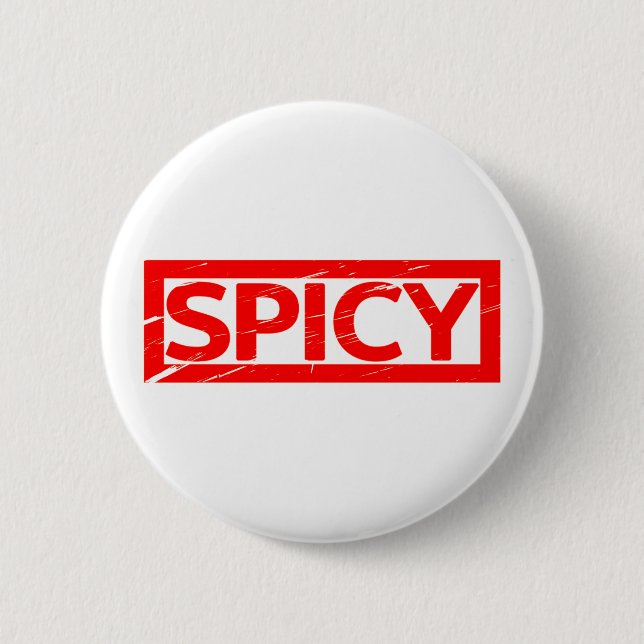 scharfe Briefmarke Button (Vorderseite)