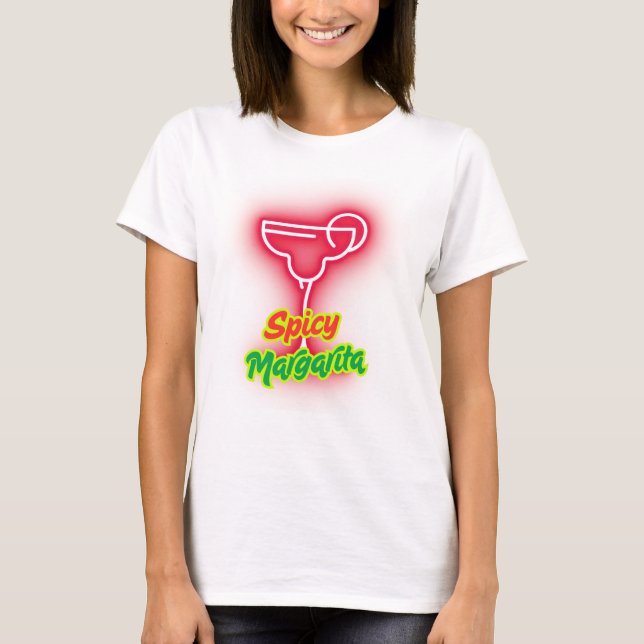 Scharfe Margarita T-Shirt (Vorderseite)
