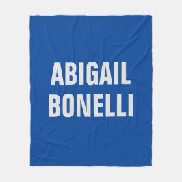 Scharfe, maßgeschneiderte, exzellente minimalistis fleecedecke