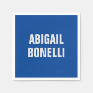 Scharfe, maßgeschneiderte, exzellente minimalistis serviette