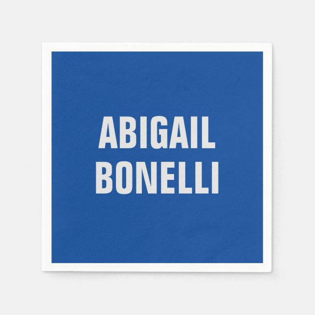 Scharfe, maßgeschneiderte, exzellente minimalistis serviette (Vorderseite)