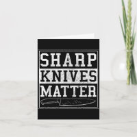 Scharfe Messer - Lustiges Chef-Geschenk Koch-Shirt