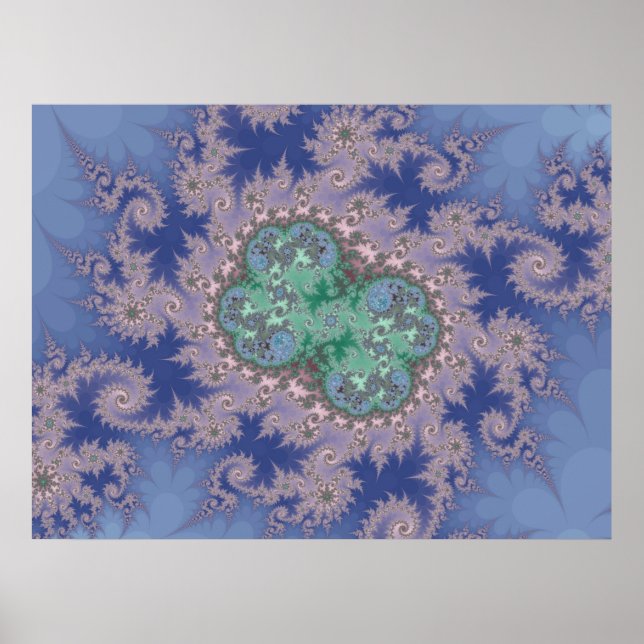 Schärfe Pastelle (Print) Poster (Vorne)