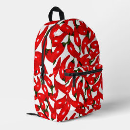 Scharfe Red Hot Peppers  Bedruckter Rucksack