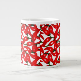 Scharfe Red Hot Peppers Jumbo-Tasse