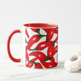 Scharfe Red Hot Peppers  Tasse