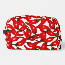 Scharfe Red Hot Peppers Waschbeutel