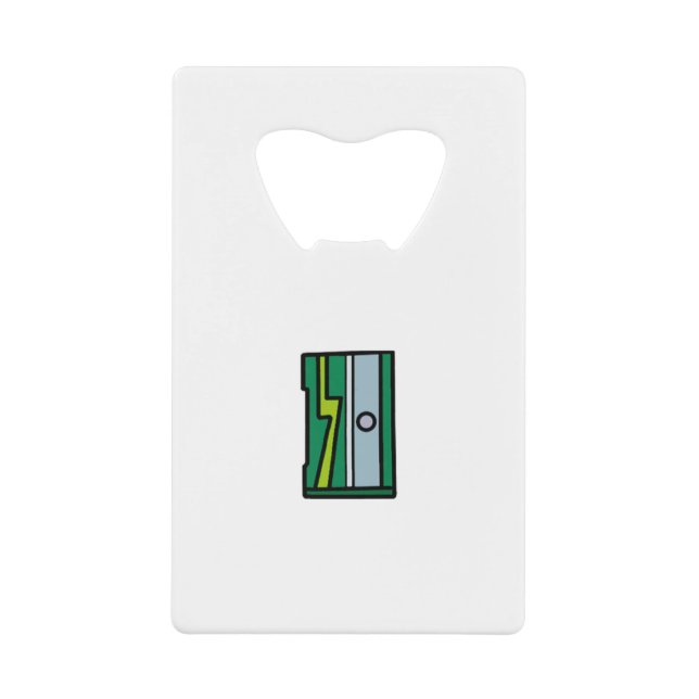 Schärfer Geldbeutel Flaschenöffner (Vorderseite)