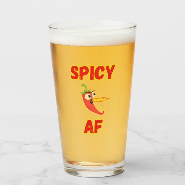 scharfer Hot Pepper AF Glas (Vorne (Gefüllt))