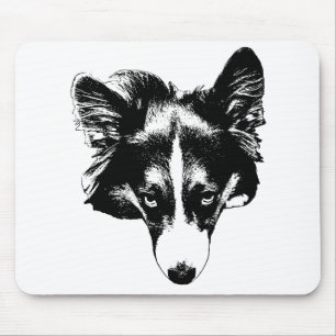 scharfer Tintenblick Mousepad