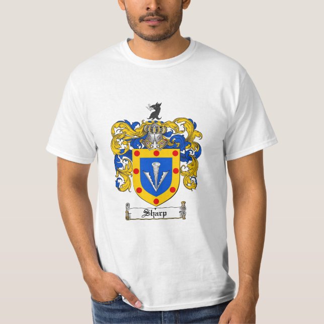 Scharfes Familienwappen - scharfes Wappen T-Shirt (Vorderseite)