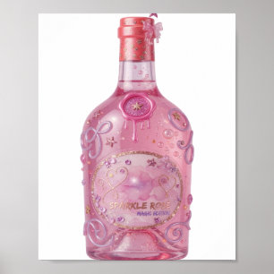 Scharfes Gold SPARKLE ROSE MAGIC EDITION Poster
