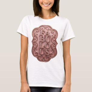Scharfes Rosa FABULOSES Kundendesign T-Shirt