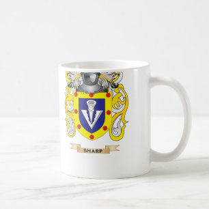 Scharfes Wappen (Familienwappen) Kaffeetasse