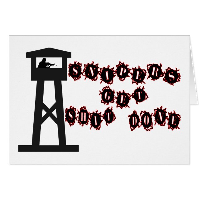 Scharfschütze erhalten es getan (Vorderseite (Horizontal))