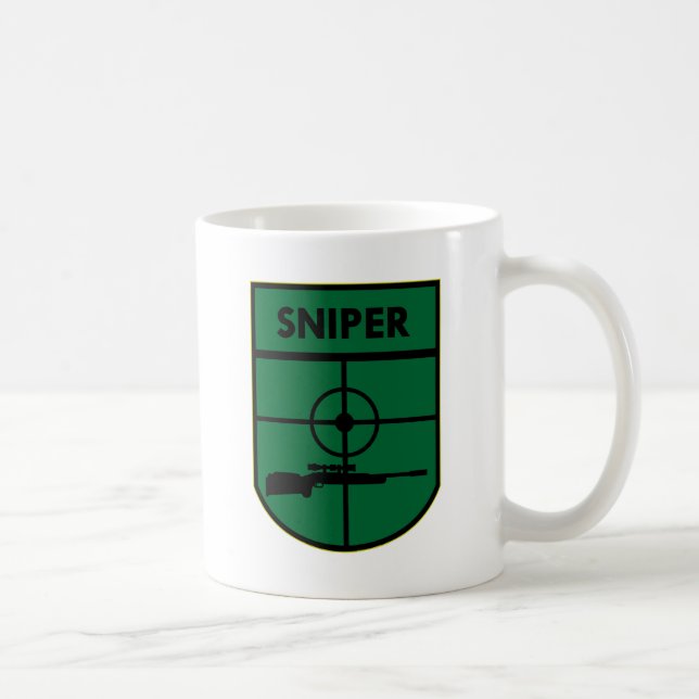 Scharfschütze-Flecken Tasse (Rechts)
