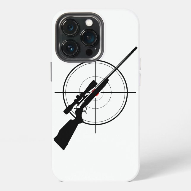 Scharfschütze iPhone Hülle (Hinten)