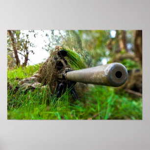 Scharfschütze-Training Poster