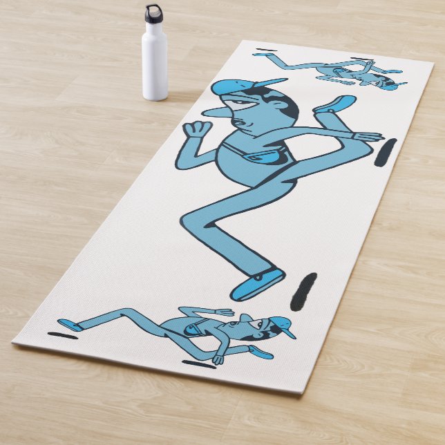 Scharfschütze. Yogamatte (Beispiel)