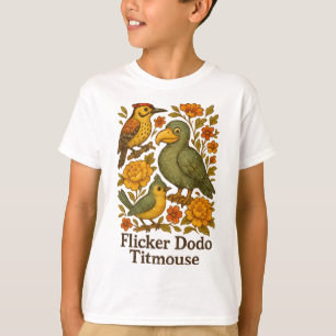 Scharfsinniger Vogel Anti-Trump-Vogel-Flimmern Dod T-Shirt