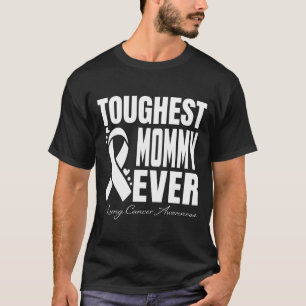 Schärfste MOMMY je Lungenkrebs-Bewusstsein T-Shirt