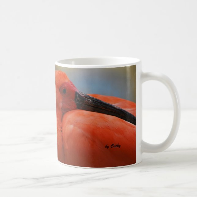 Scharlachrot IBIS Kaffeetasse (Rechts)