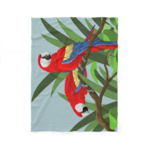Scharlachrot Macaw-Papageien-Geschenk-