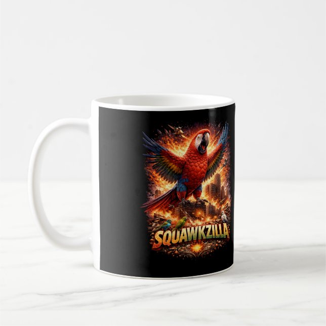 Scharlachrote Belagerung Kaffeetasse (Links)