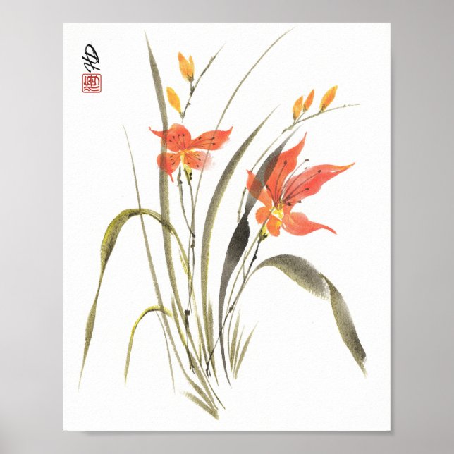 Scharlachrote Gnade Poster (Vorne)