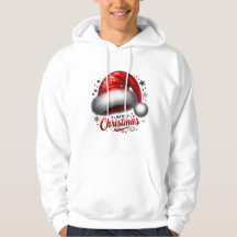 Scharlachroter Weihnachtsmannhut-Glanz