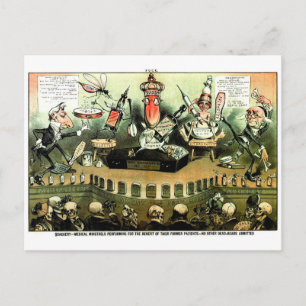 Scharlatanerie Postkarte