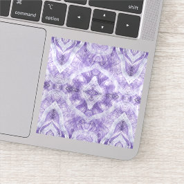 Schatten Abstrakt Violett Lila Weiße Wasserfarben  Aufkleber