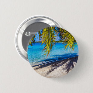 Schatten am Strand Button