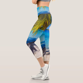 Schatten am Strand Capri Leggings