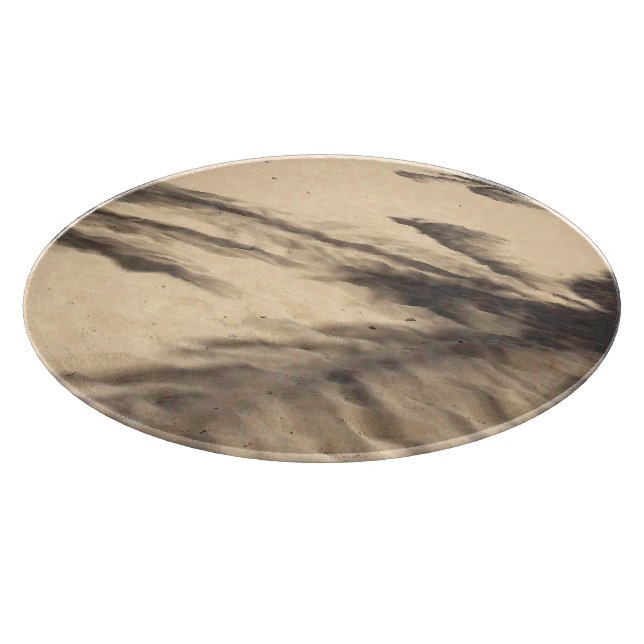Schatten auf dem Sand Schneidebrett (Ecke)