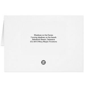 Schatten auf den Dünen