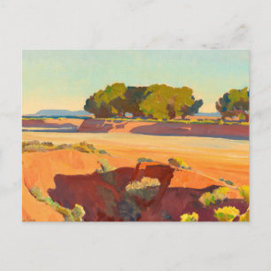 Schatten auf der Kurzen Bucht von Maynard Dixon Postkarte