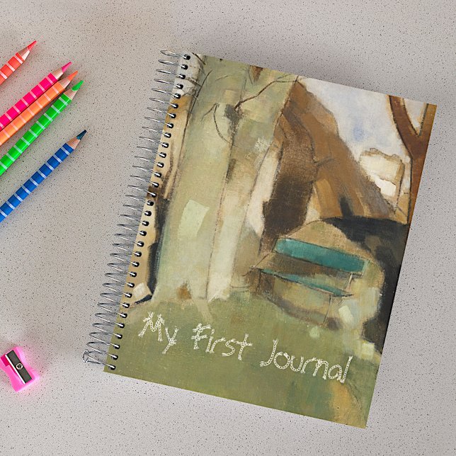 Schatten auf der Mauer, Helene Schjerfbeck, Notizblock (Von Creator hochgeladen)