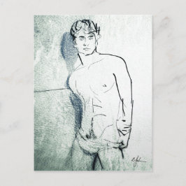 Schatten auf der Postkarte