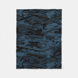 Schatten-Camouflage Fleecedecke