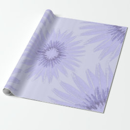 Schatten der Lavendel Sonnenblumen Geschenkpapier