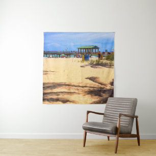 Schatten der Palmen Wandteppich