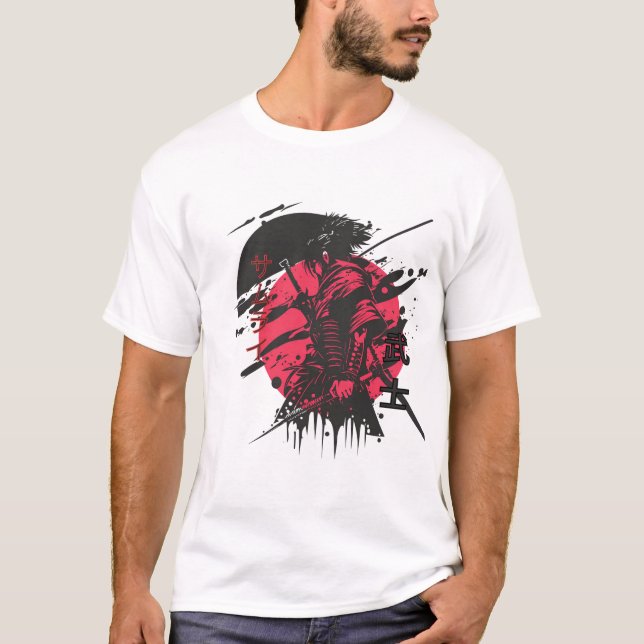 Schatten der Samurai T-Shirt (Vorderseite)
