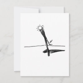 Schatten der Sonne - Eine Studie - 5 RSVP Karte